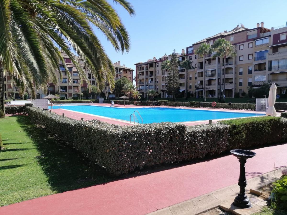 Apartamento Urbanizacion Alcaudon Isla Canela 1A Linea De Playa Apartment Exterior foto