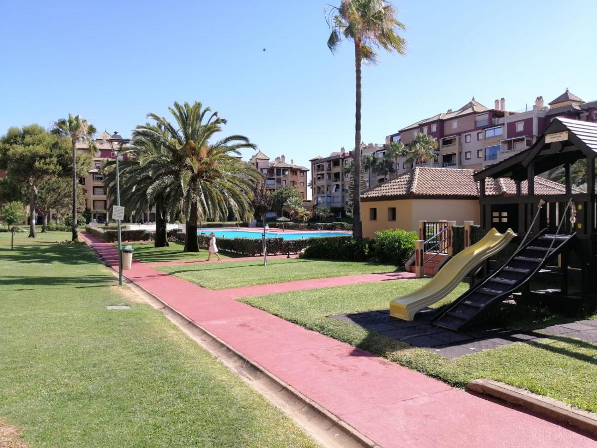 Apartamento Urbanizacion Alcaudon Isla Canela 1A Linea De Playa Apartment Exterior foto
